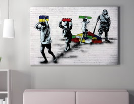 Wallity WY138 Banksy (50 x 70 cm)
